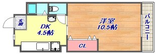 コーポ甲南の物件間取画像